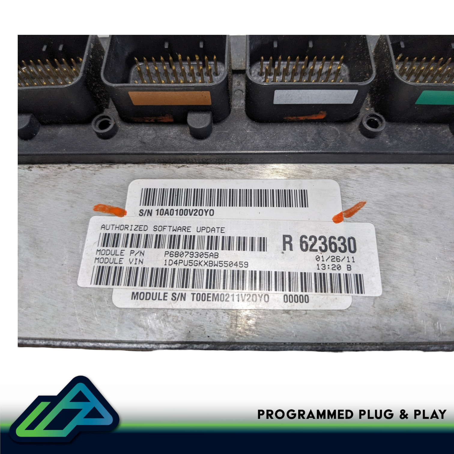 2011 Dodge Nitro Liberty 3.7 VIN PROGRAMMED ECU Engine Control Module 68079305AB