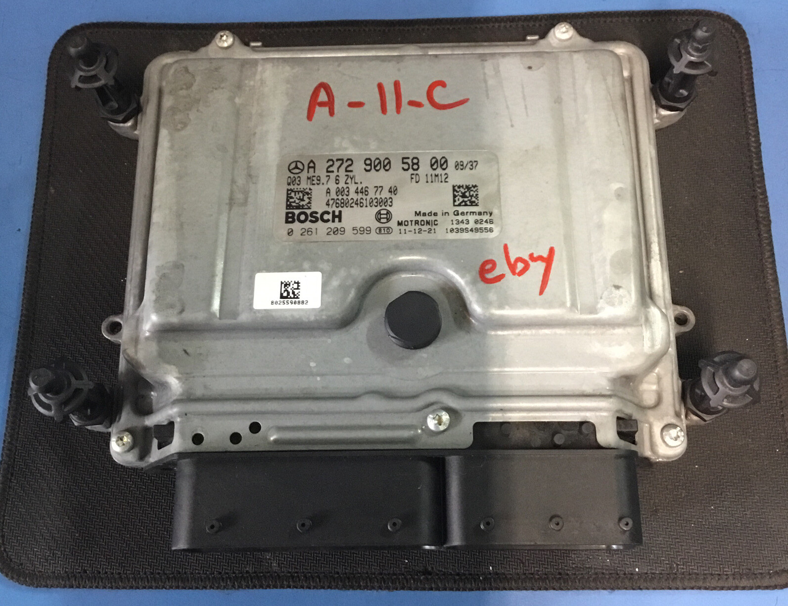2011-2012 Mercedes X204 GLK350 M272 ECU ECM Engine Control Module Unit OEM