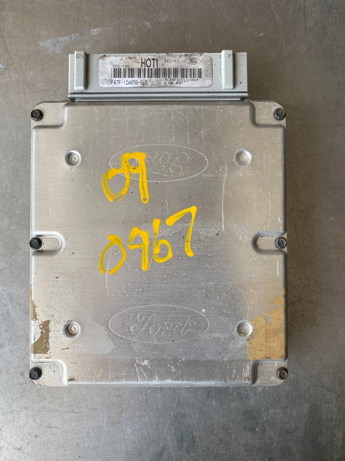 1994–1995 Ford Aerostar 3.0l Engine Control Module Unit F47f-12a650-blb Oem