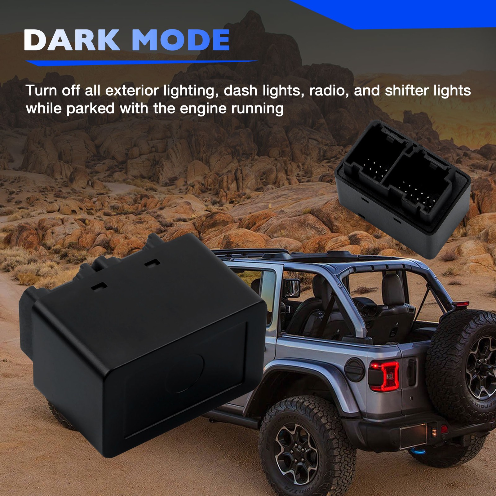 Mini Programmer For 2018-2023 Automotive Tazer Jeep Wrangler JL 4XE Gladiator JT