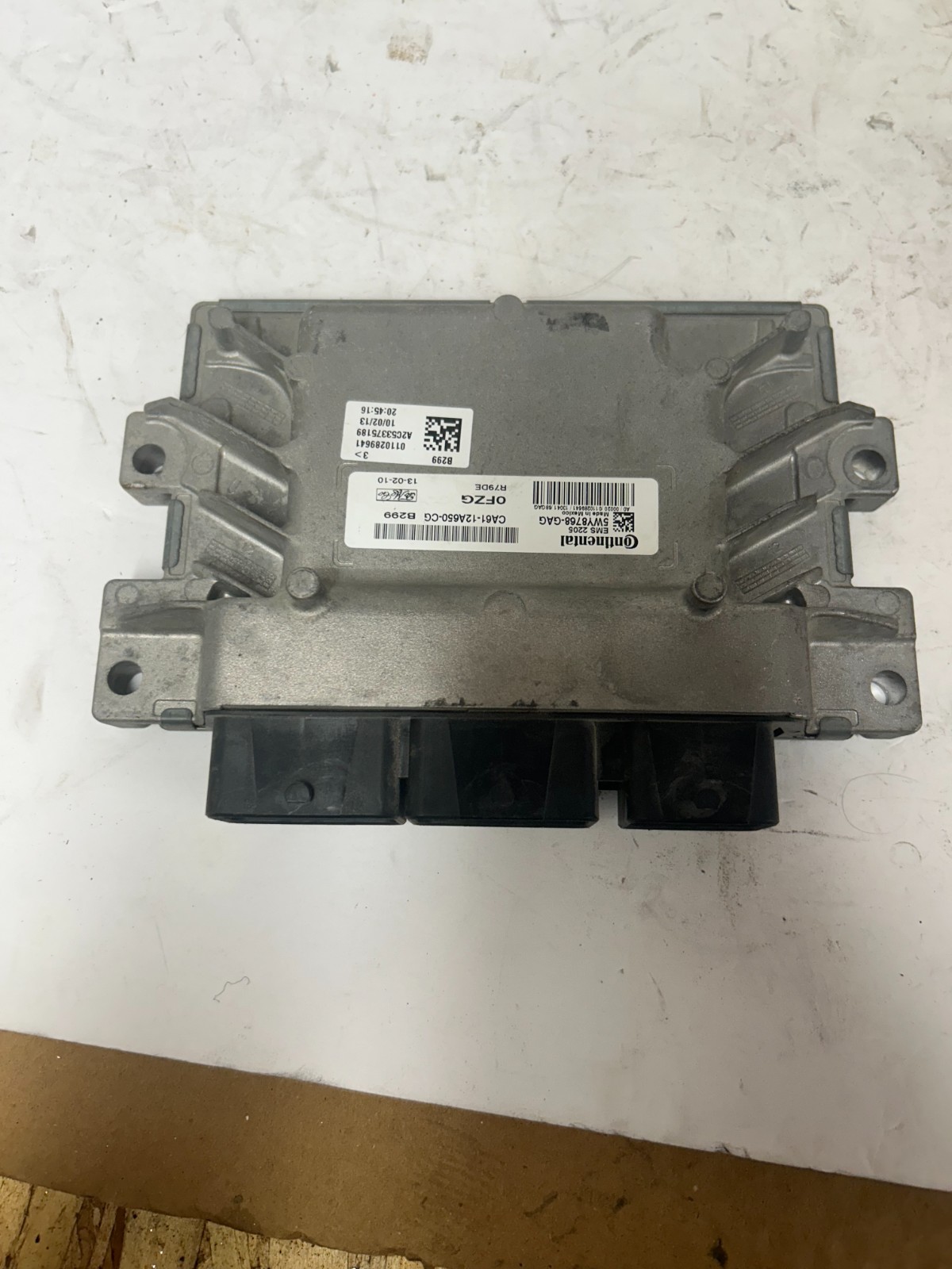 2013 Ford Fiesta Hatchback 1.6L Automatic ECU Computer #A55