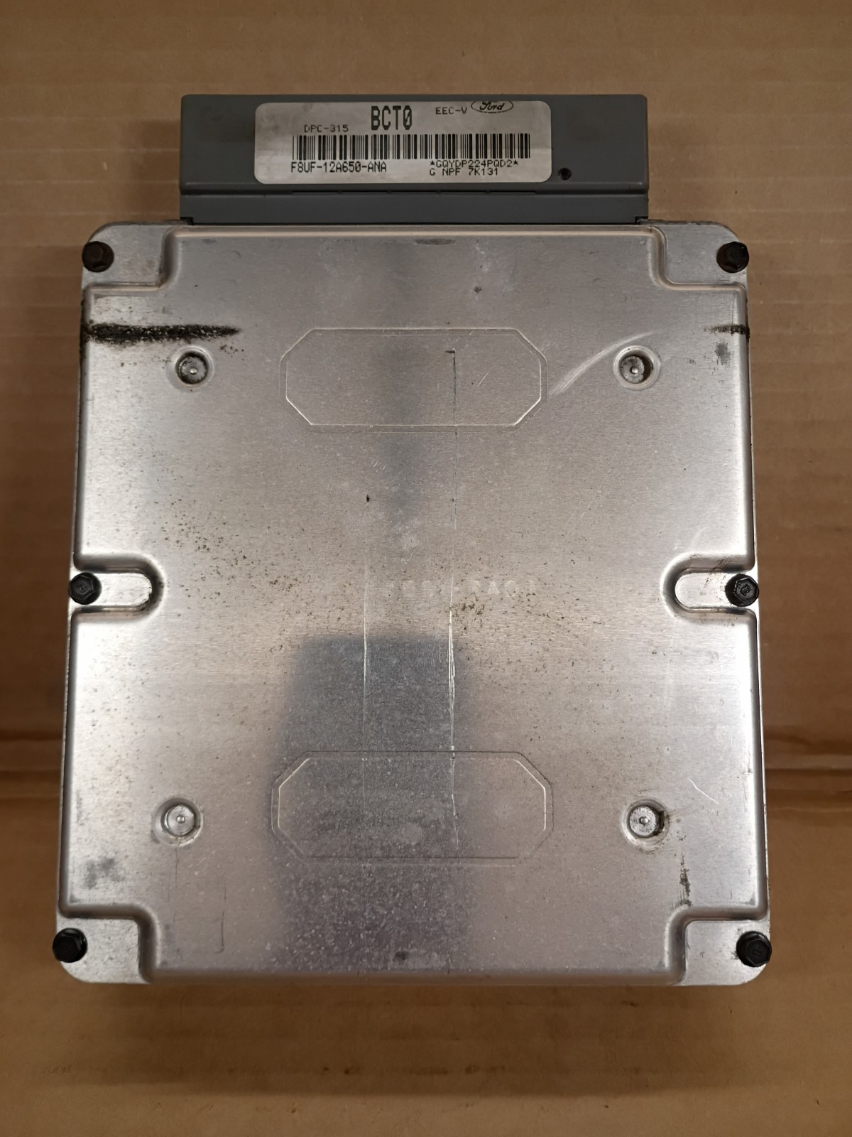 7.3L ECU ECM PCM 1997-98 OEM Ford E250 E350 F8UF-12A650-ANA With Cover