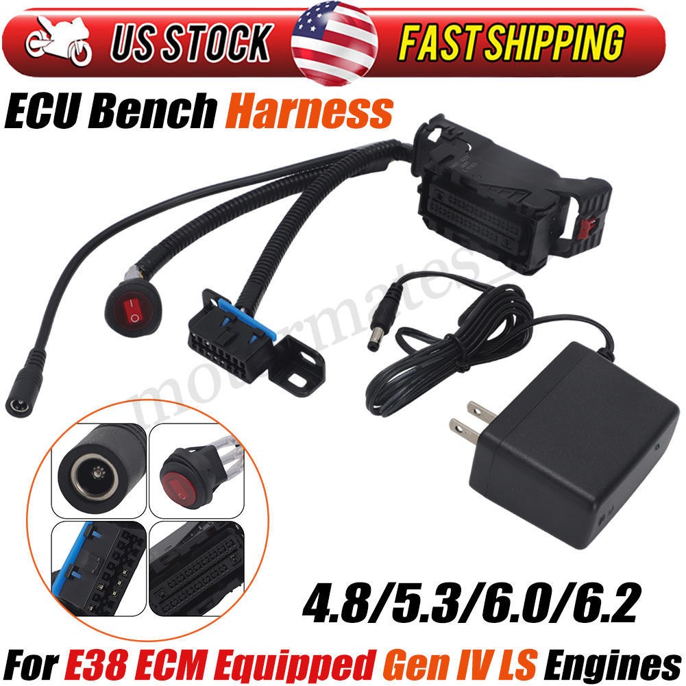 Gen IV E38 LSX Bench Harness 4.8 5.3 6.0 6.2 Ls3 Camaro Silverado Express Sierra