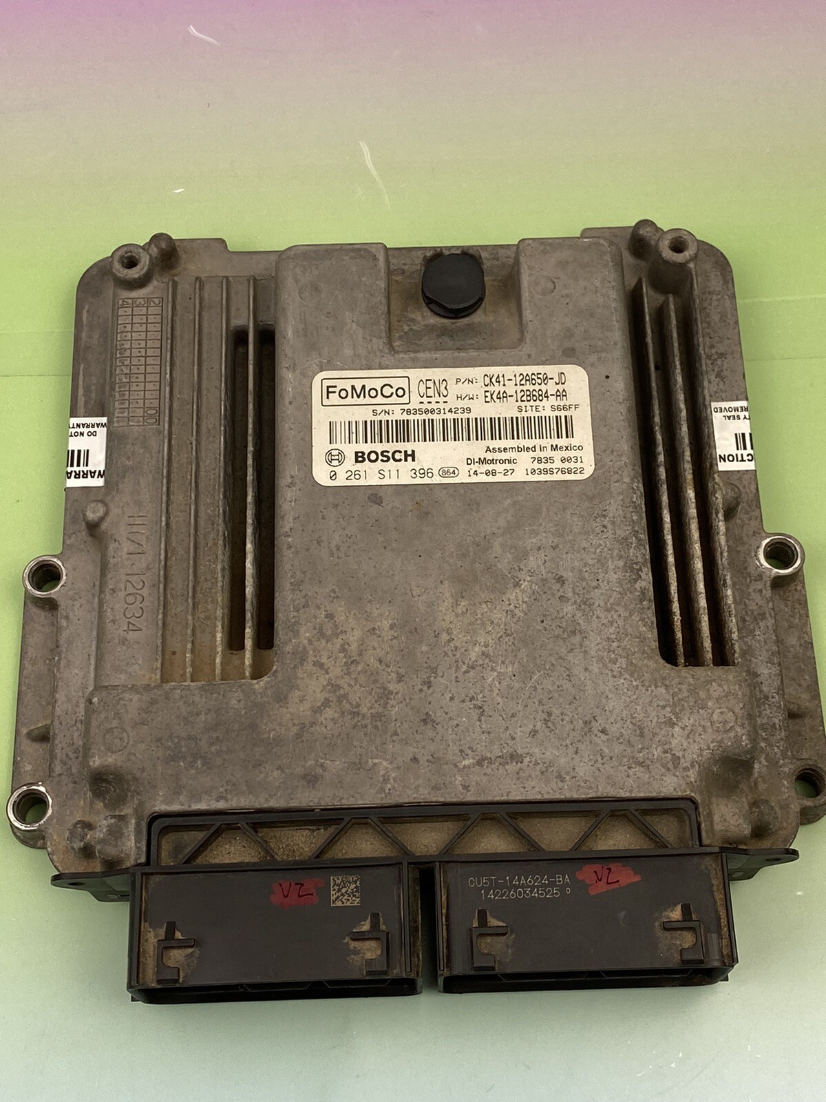 2015 FORD TRANSIT 3.5L A/T ENGINE COMPUTER MODULE ECU ECM PCM CK41-12A650-JD