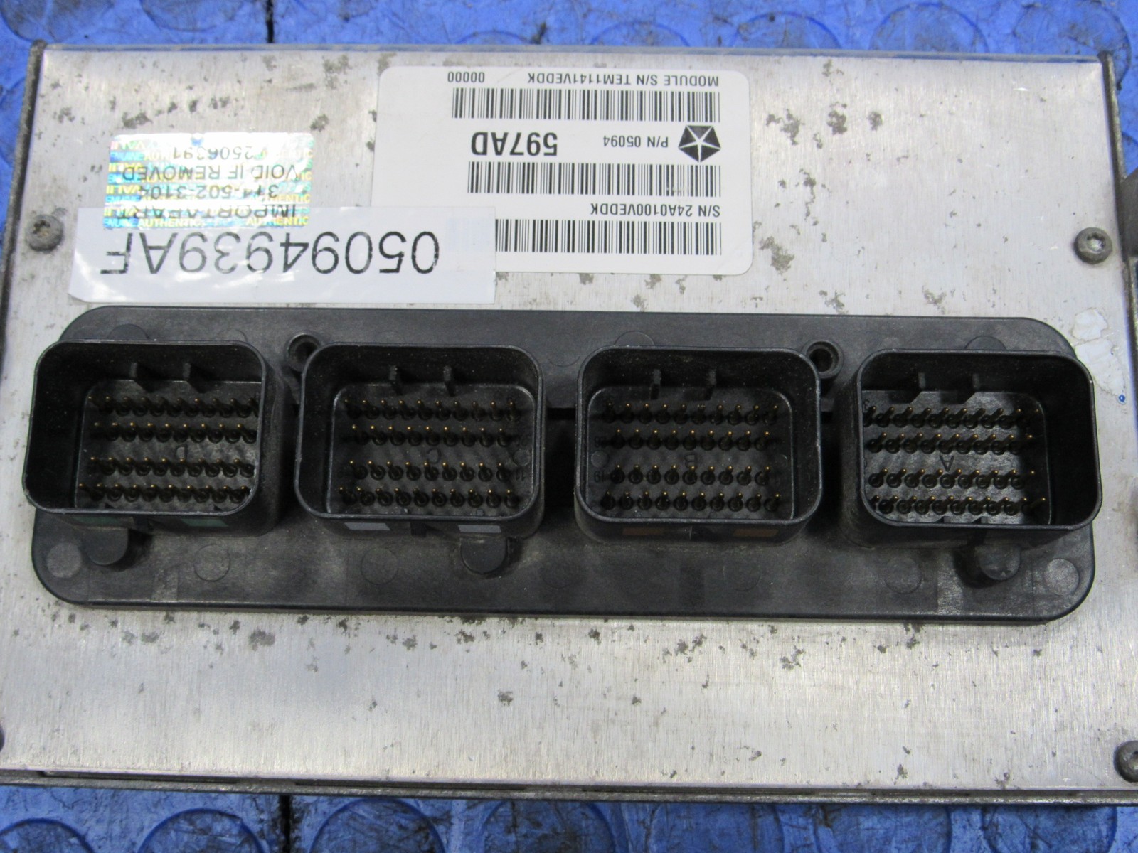 PROGRAMMED PLUG & PLAY 06 Jeep Liberty KJ 3.7L AT ECM 05094939AF 939 PROG 6391