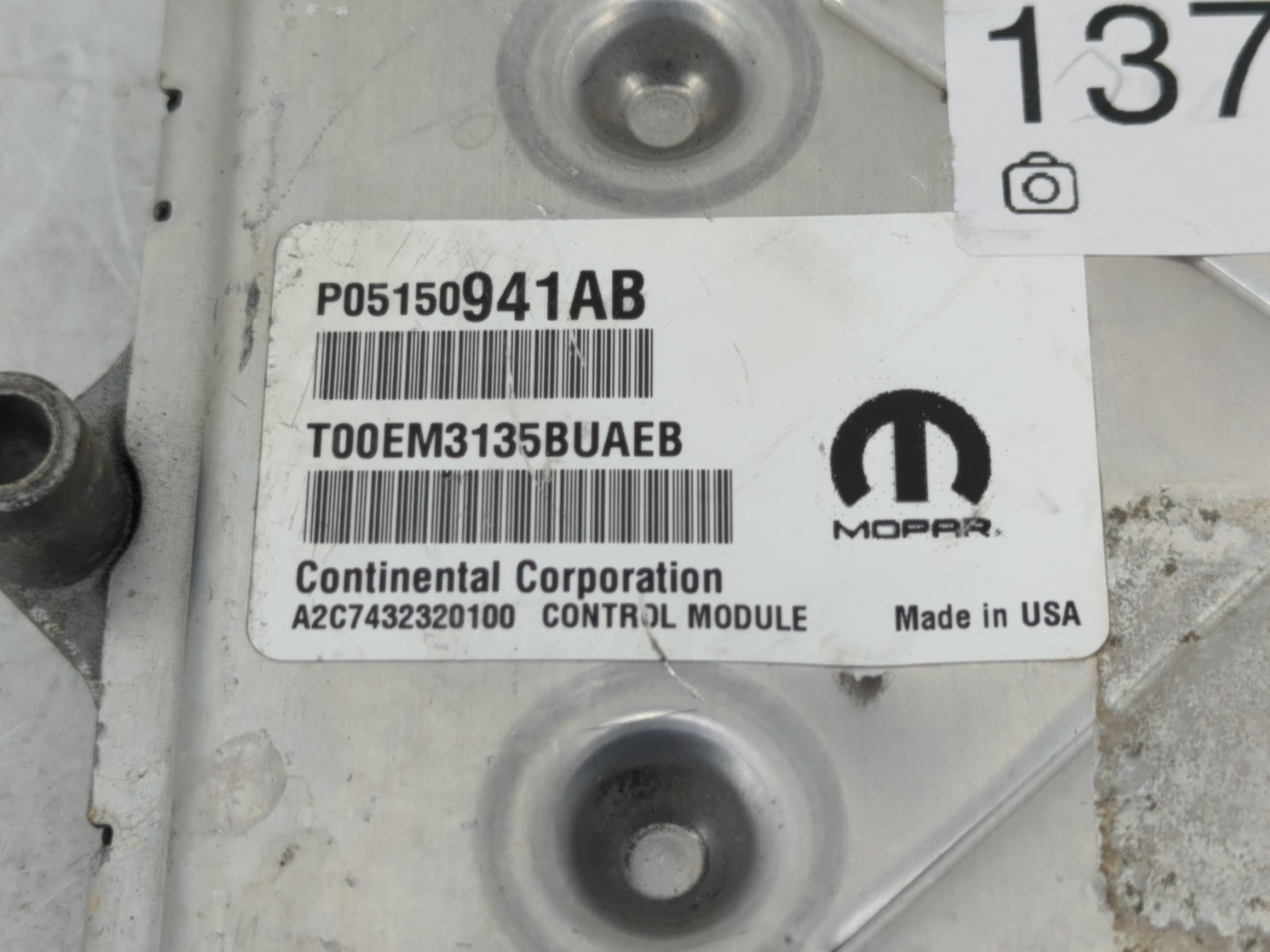 Jeep Compass Engine Control Computer Ecu Pcm Ecm Pcu Oem P05150941ab DGLHH