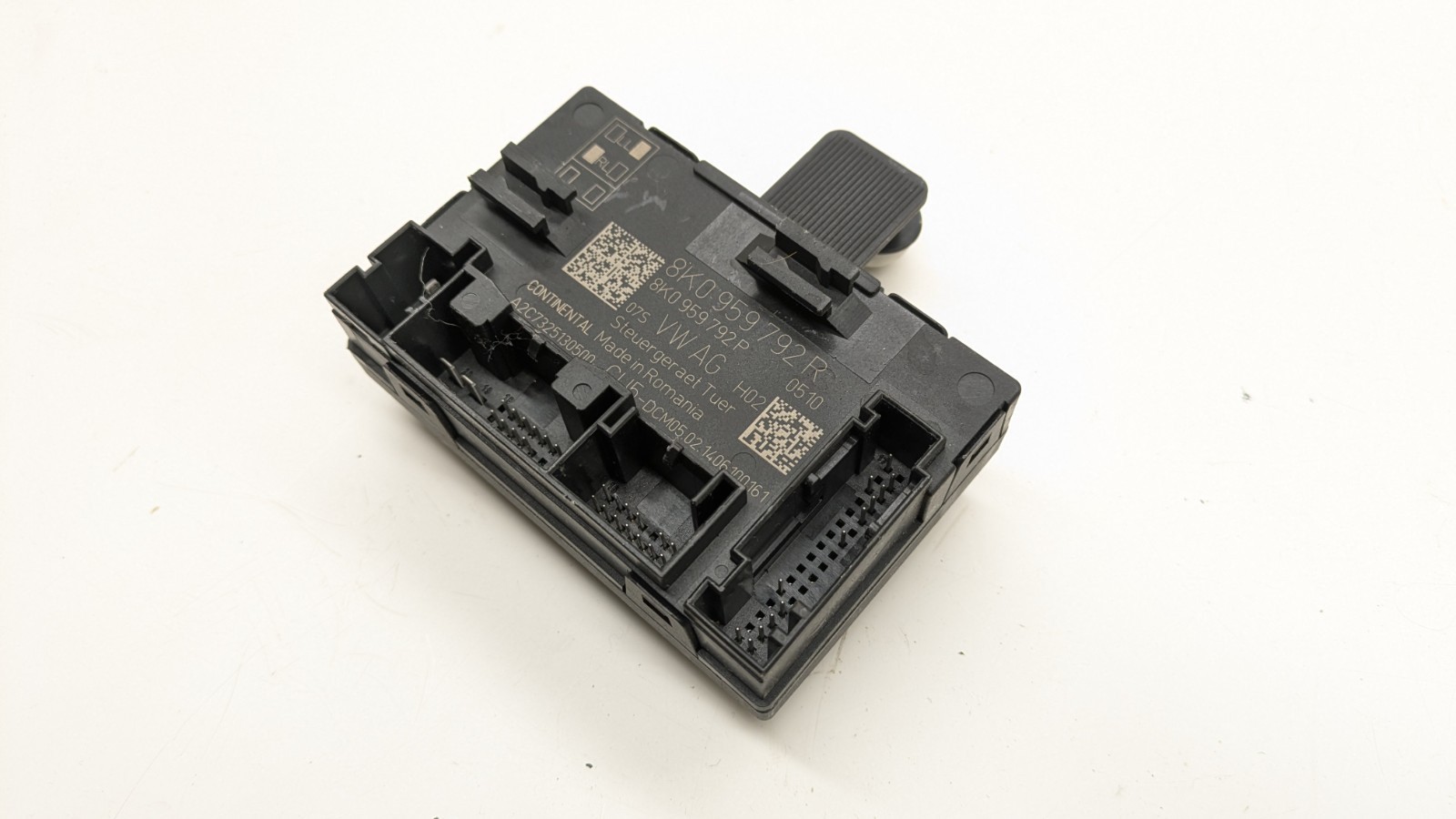 AUDI Q5 8R MK1 DOOR CONTROL MODULE ECU FRONT RIGHT DRIVER SIDE 8K0959792R 2014