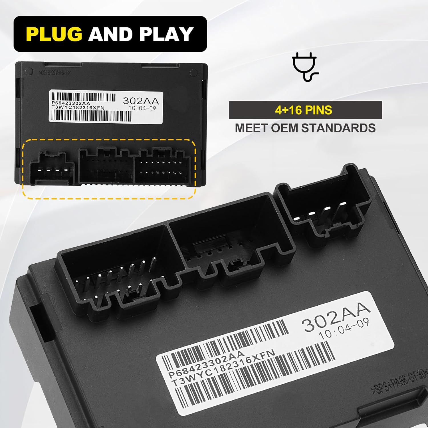 P68423302AA Transfer Case Control Module For Jeep Grand Cherokee Dodge Durango