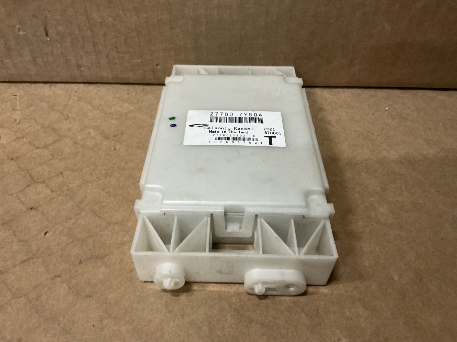 2011-14 NISSAN MAXIMA AC AIR CONDITIONER AMPLIFIER CONTROL MODULE OEM 27760ZY80A
