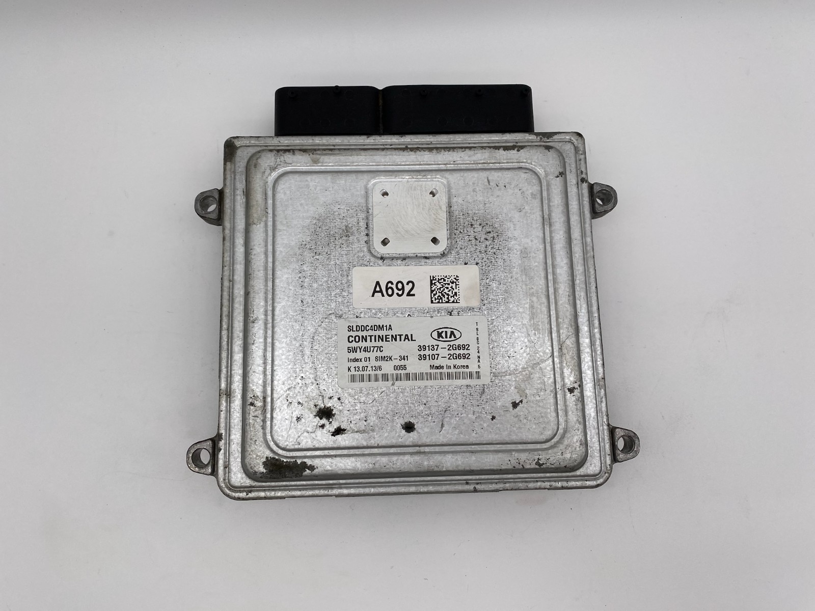 2012-2013 Kia Sportage 2.4L Engine Computer Control Module ECU ECM 39137-2G692