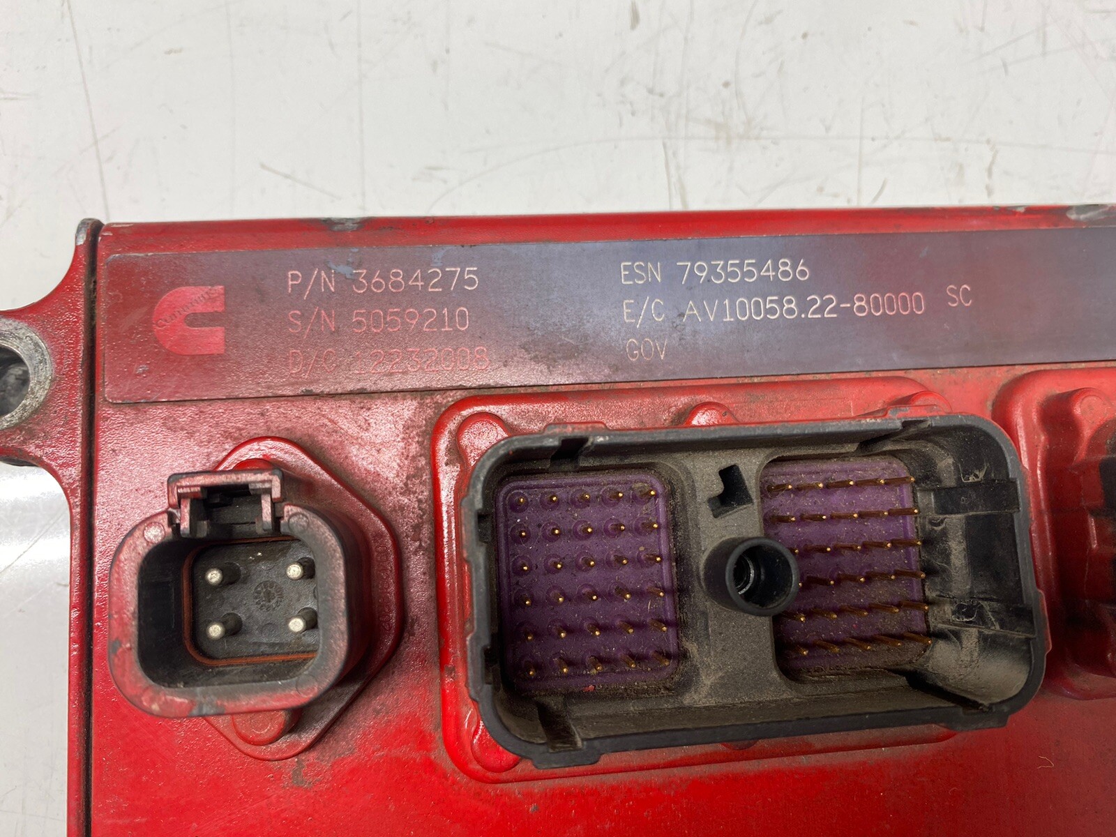 USED TESTED Cummins ISX Engine Control Module ECU ECM 3684275 No Core Charge
