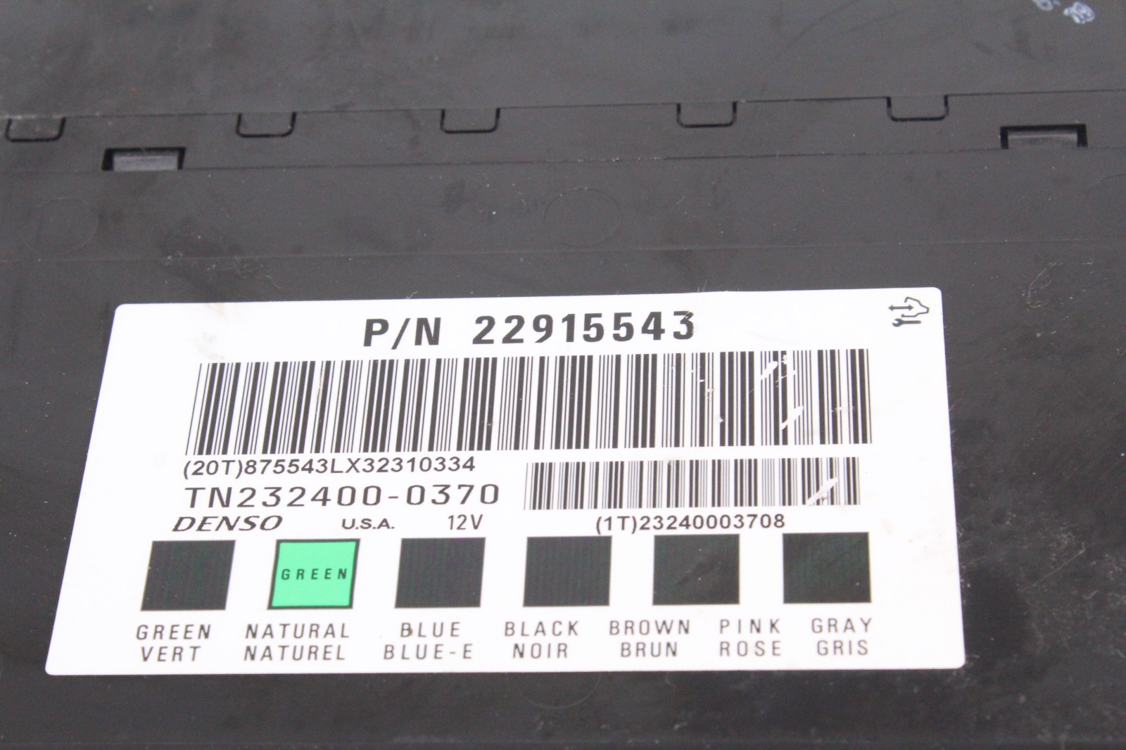 13-14 Chevy Captiva Sport (BCM) Body Control Module Unit Black OEM 22915543