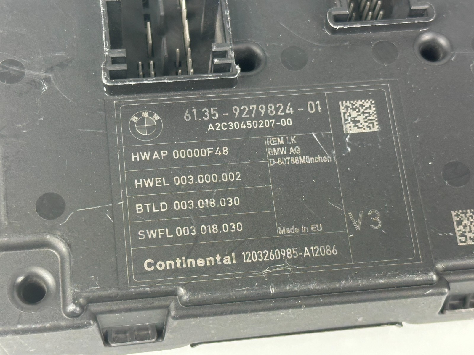 BMW 1 Series F20 F21 Rear BCM Body Comfort Fuse Box Control Module Unit 9279824