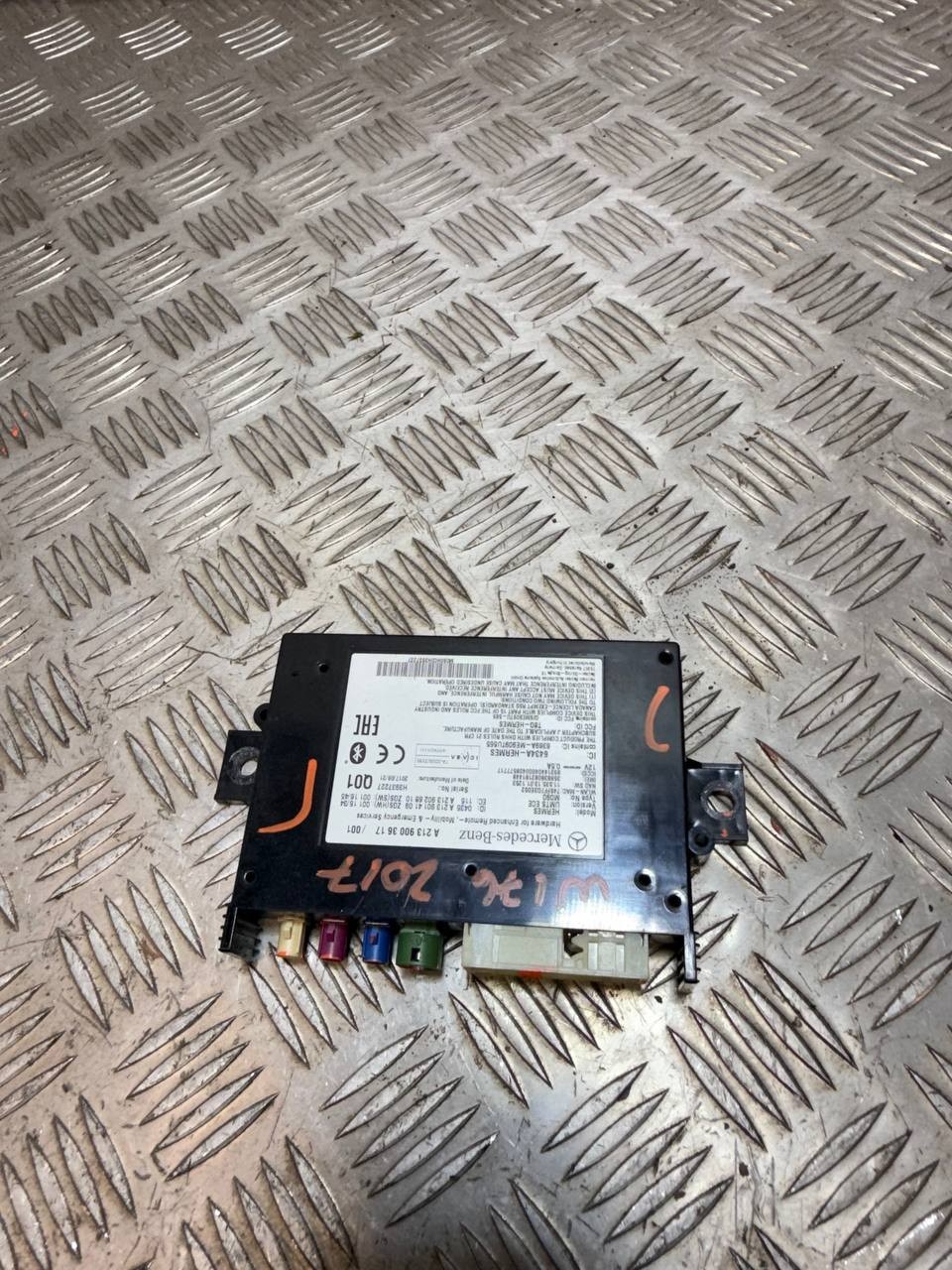 MERCEDES A CLASS W176 BLUETOOTH CONTROL MODULE ECU A2139003617 2017