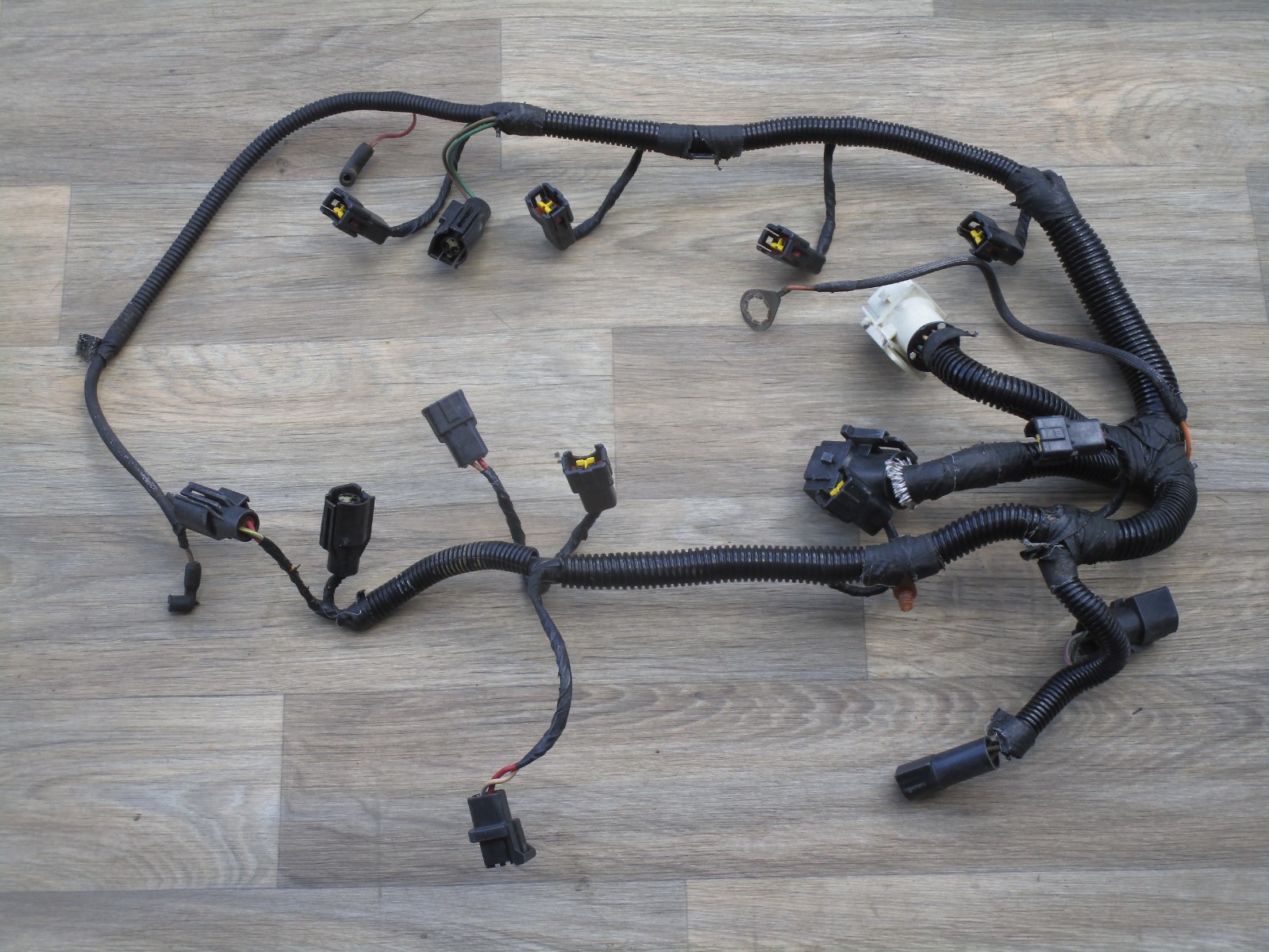 87-93 MUSTANG 5.0 INJECTOR WIRE HARNESS FACTORY OEM 91WHITE