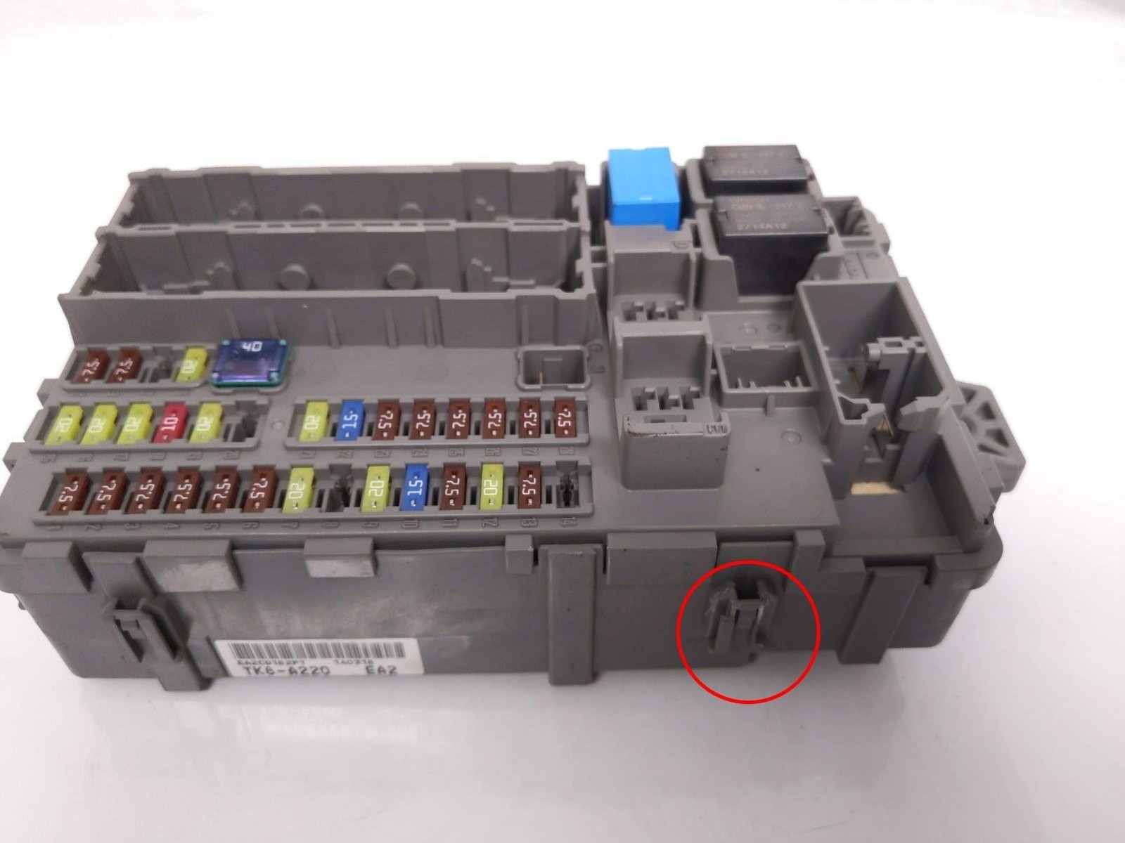 2014-2017 Honda Odyssey Cabin Room Inside Fuse Box 38200-Tk8-A23 *Damaged Tabs