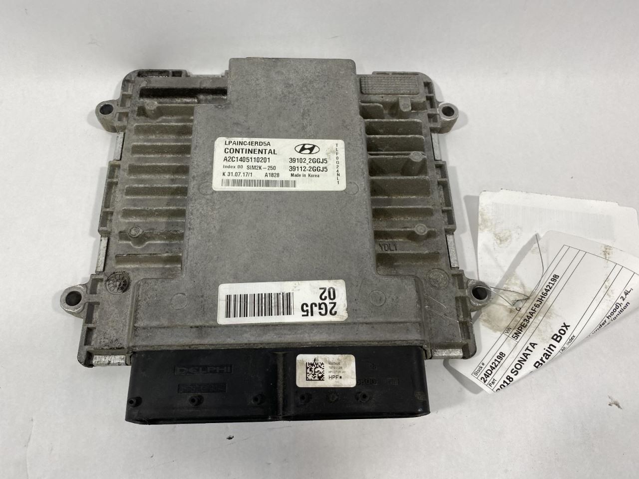 Engine ECM Electronic Control Module 2.4L Ulev Fits 18-19 SONATA 470489