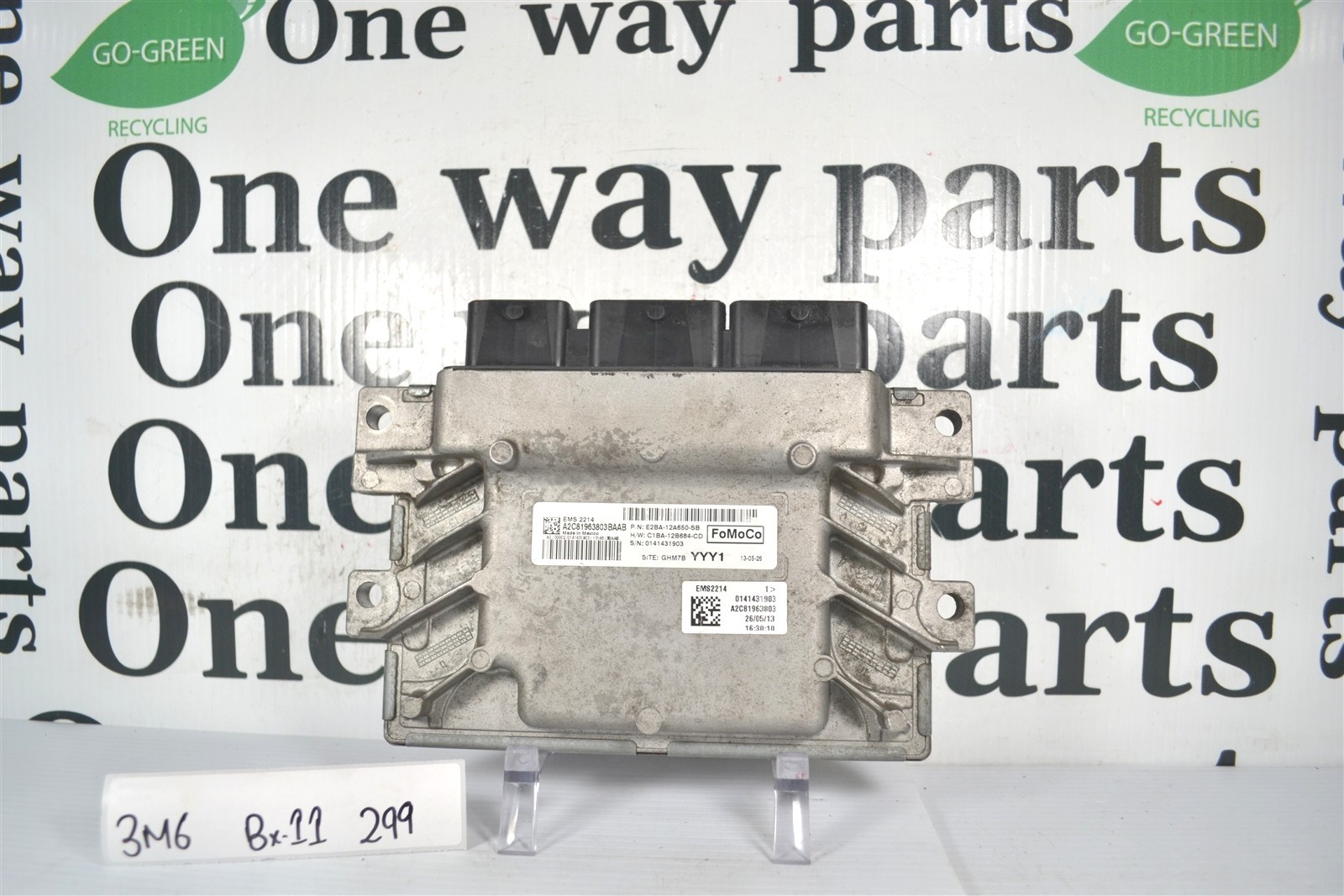 E2BA12A650SB FORD Fiesta 2014-2015 Engine Control Unit ECU Module 3M6 299 B11