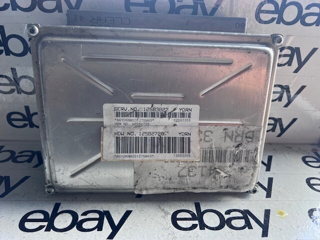 USED OEM 03-05 CHEVY MONTE CARLO 12583827 ENGINE COMPUTER