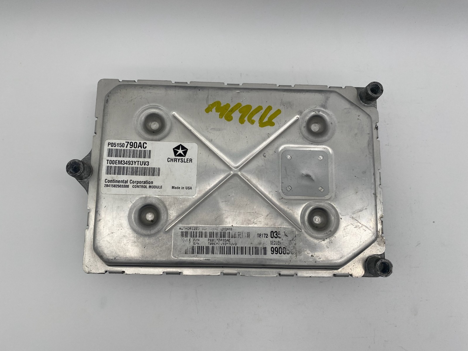 2014 Dodge Durango 3.6L Engine Computer Control Module ECU ECM EBX 68172035AF
