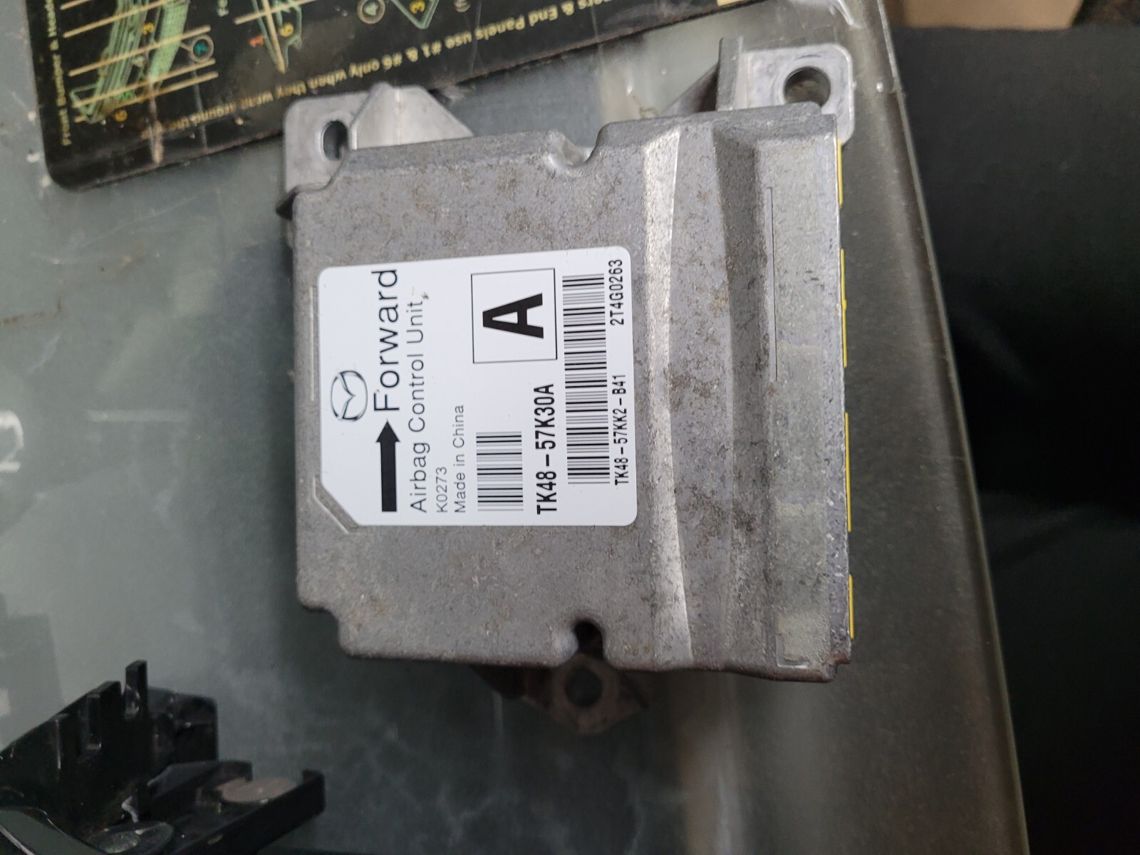 MAZDA CX-9 RESTRAINT DIAGNOSTIC COMPUTER MODULE SRS UNIT OEM 2016 – 2023 ✔️