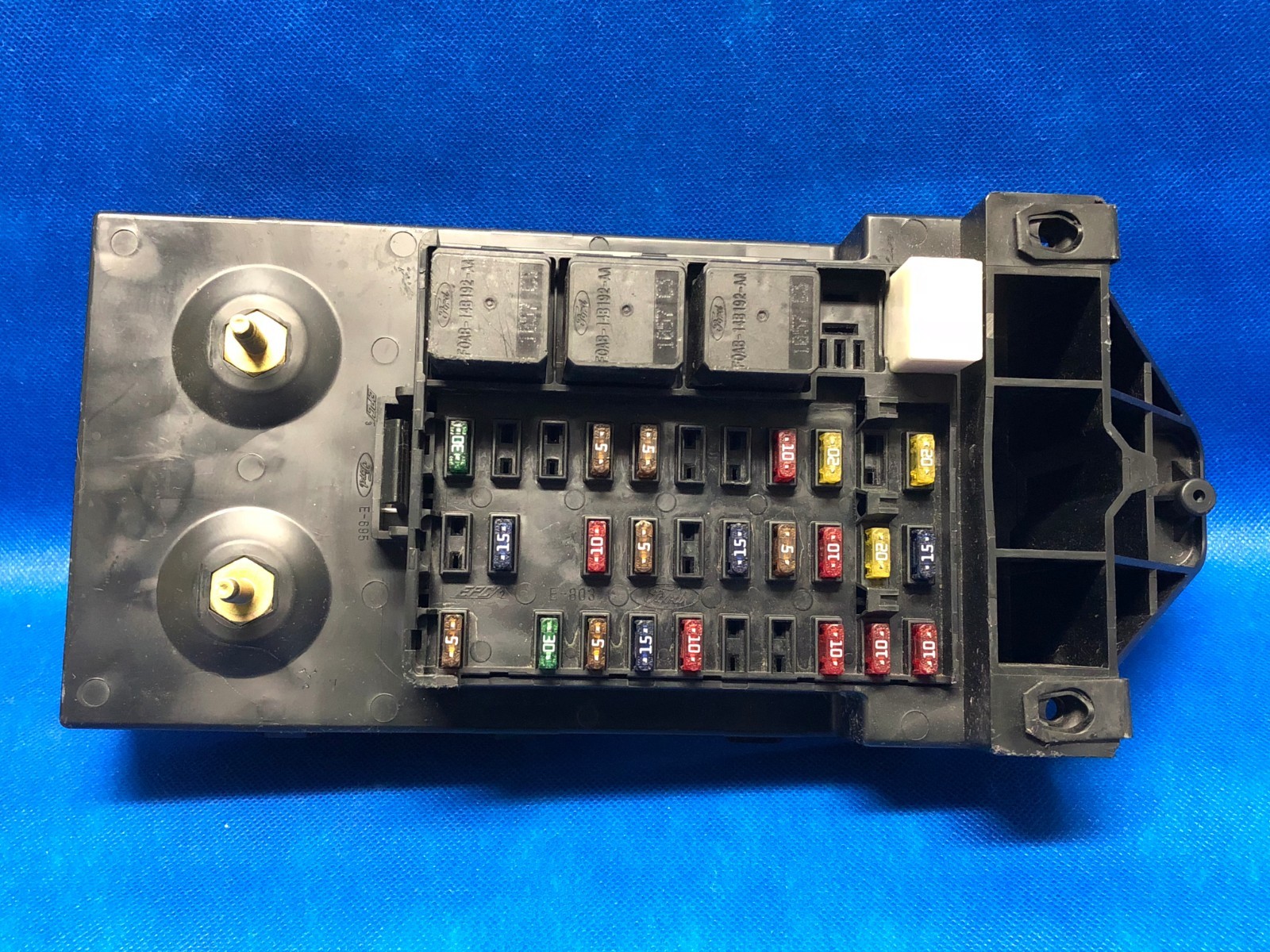 01 FORD F250 F350 SUPER DUTY INTERIOR FUSE BOX RELAY FUSEBOX 1C3T-14A067-AC