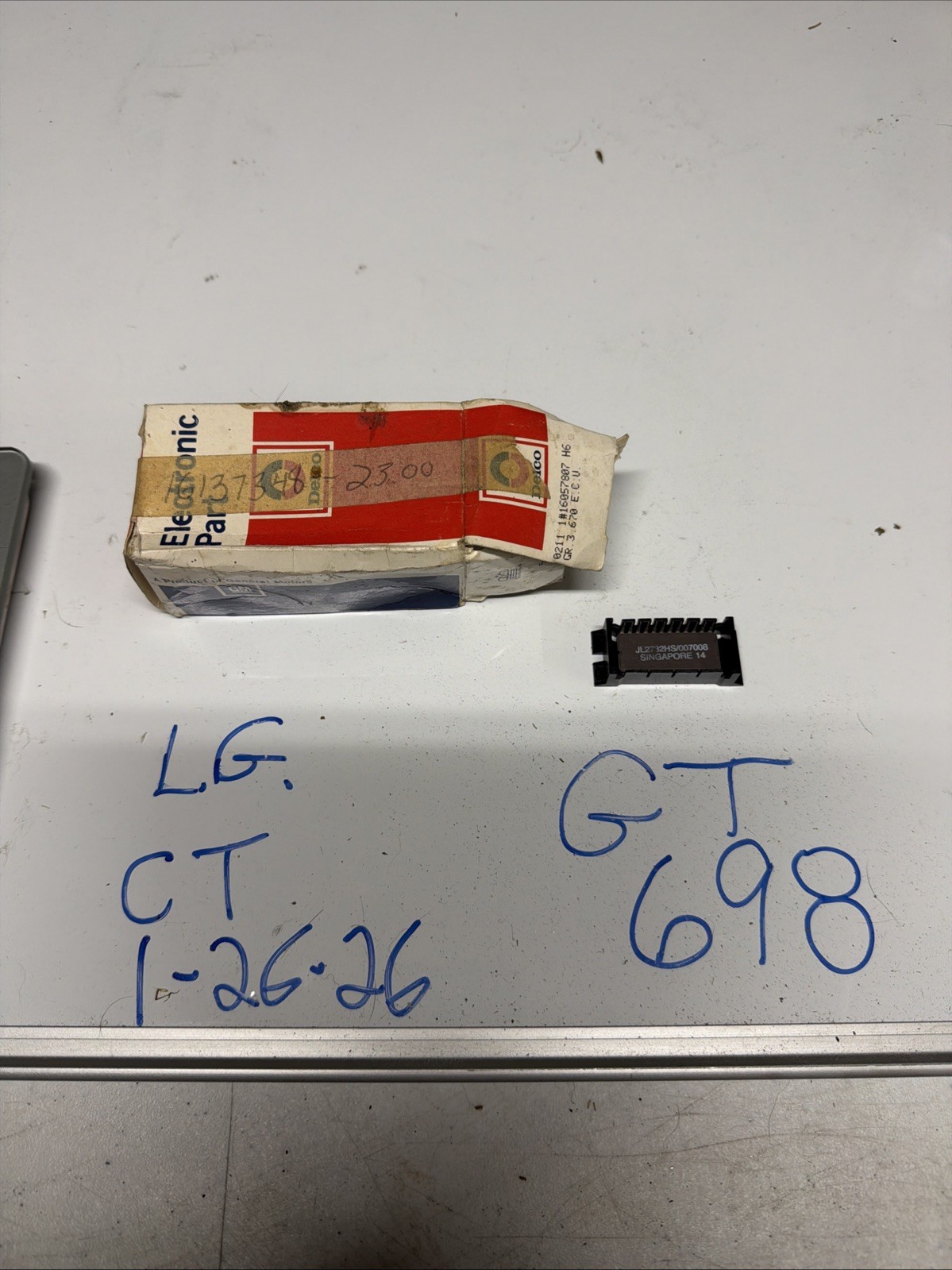 Genuine AC Delco 16137348 Computer Prom Chip, Superseeds 16057807, NOS