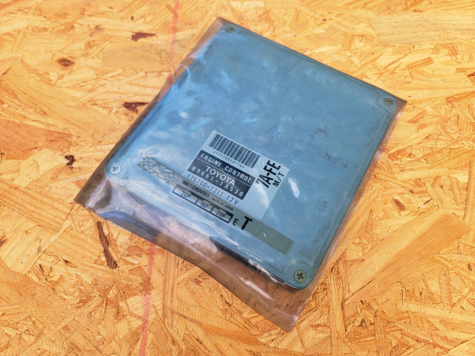 1996-1997 Toyota Corolla 1.8L M/T Engine Control Module ECM ECU 89661-1A530 OEM