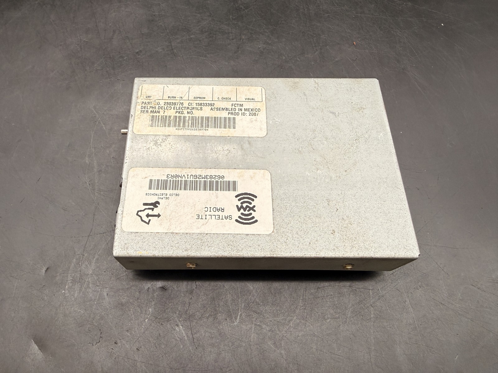 OEM 07-11 Saab 9-3 Sirius XM Satellite Radio Module 28039776 Used