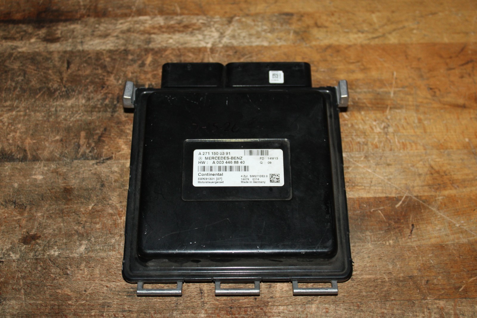 2012-15 Mercedes-Benz C250 Engine Control Module A 271 150 03 91