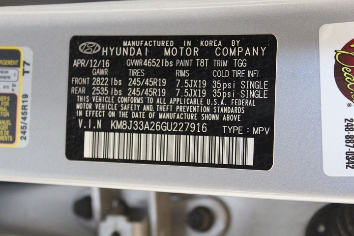 TUCSON 2016 Chassis ECM 2423834
