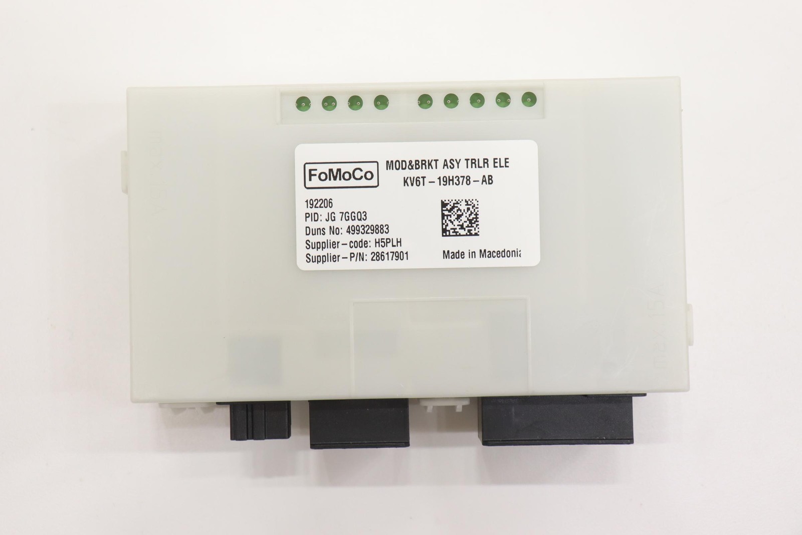 2019 – 2023 FORD TRANSIT CONNECT TRAILER BRAKE CONTROL MODULE OEM KV6T19H378AB