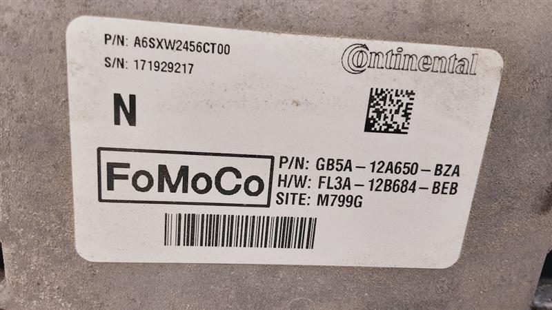 Engine ECM Electronic Control Module 3.7L Fits 17-20 LINCOLN CONTINENTAL 3256536