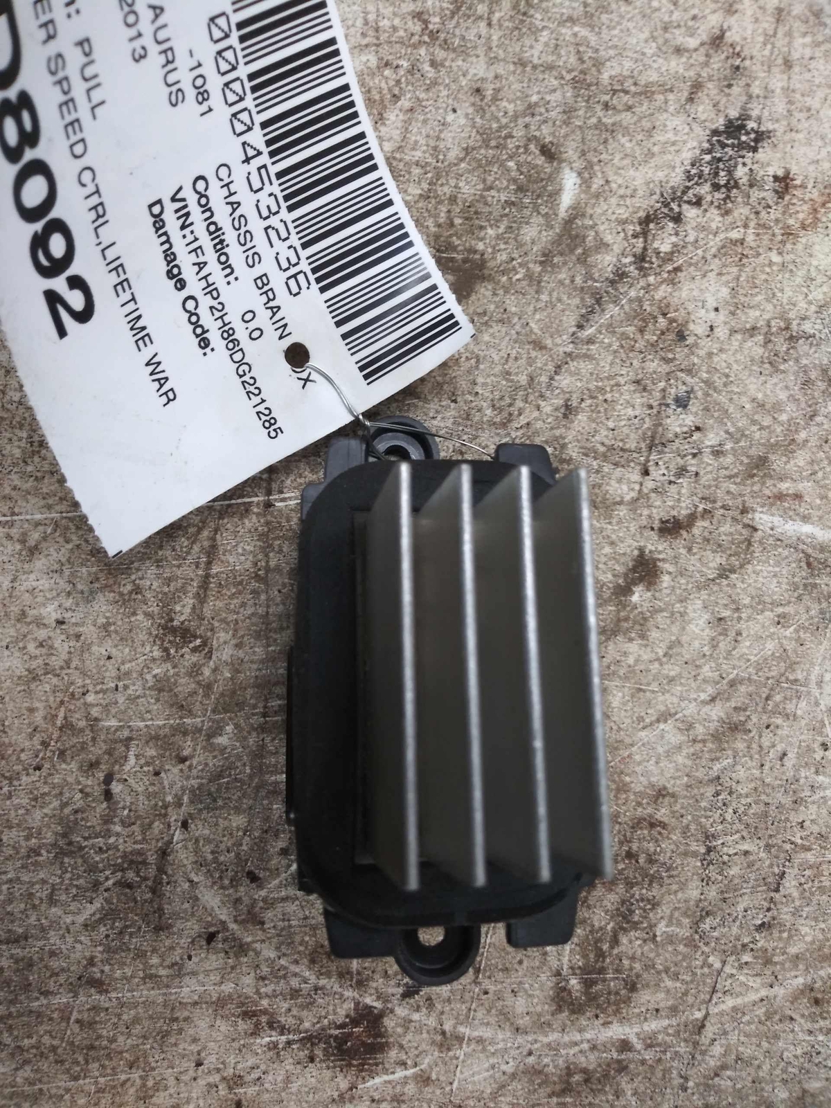 Chassis Brain Box FORD TAURUS 07 08 09 10 11 12 13 14 15 16 17 18 19