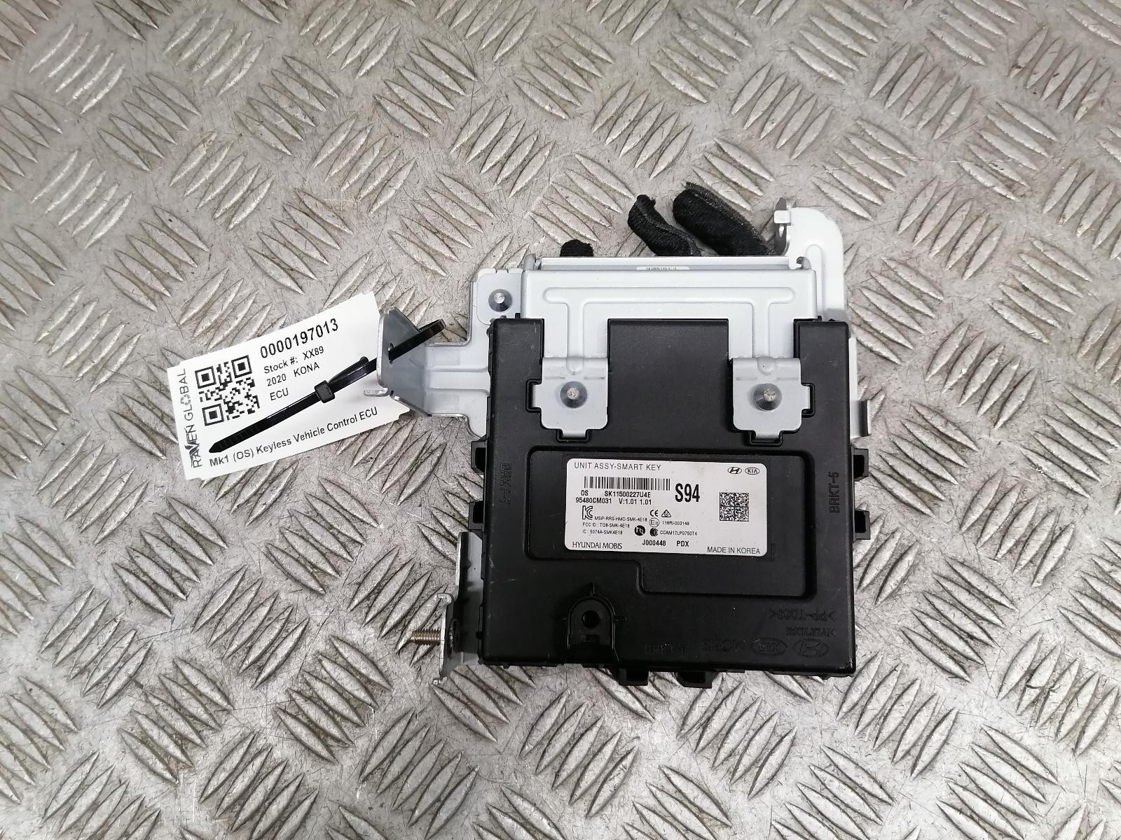 HYUNDAI KONA SMART KEY CONTROL MODULE ECU 95480CM031 MK1 OS 2017 – 2023