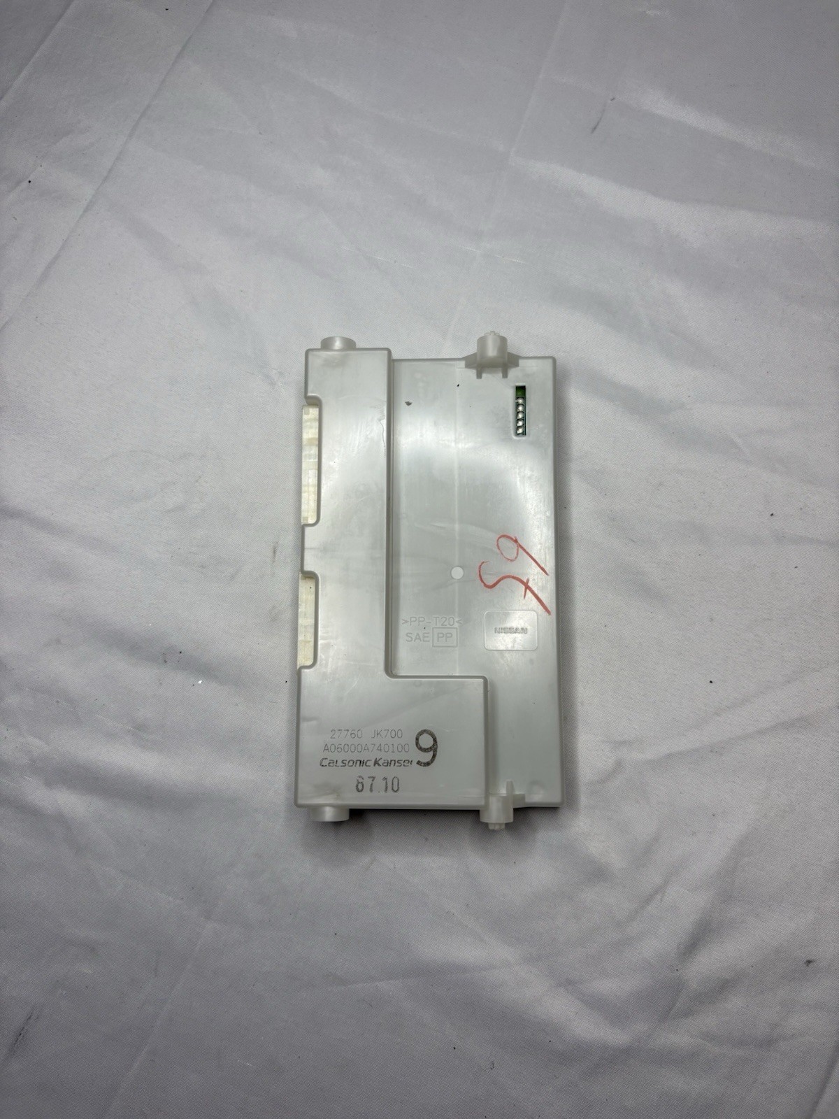 09-13 Infiniti G37 AC Amplifier Heater Climate Control Module 27760-JK700 OEM