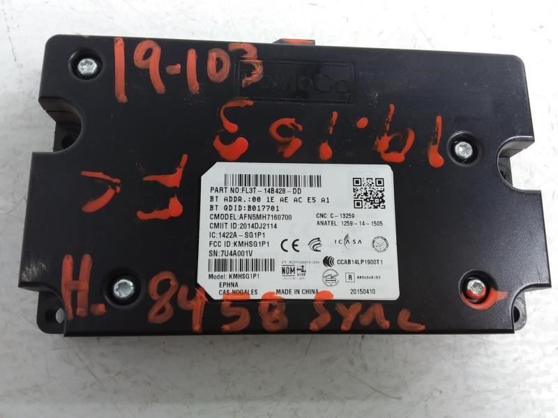SYNC MODULE Communication 15-16 FORD F150 786681 ID # FL3T14B4DDLA