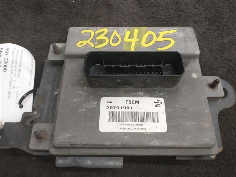 Chassis ECM Fuel Pump Rear Crossmember Fits 10-12 ACADIA 822947