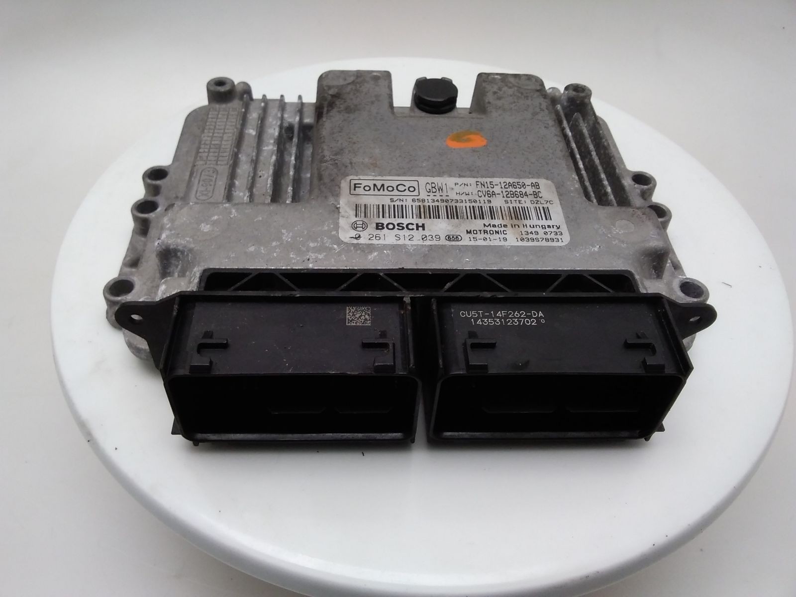 FORD ECOSPORT Engine ECU CV6A12B684BC FN1512A650AB 2013-2019 20130