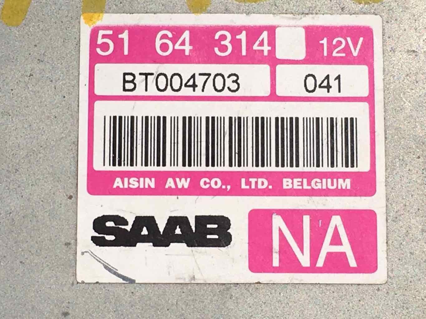 01 SAAB 9-3 Chassis Brain Box