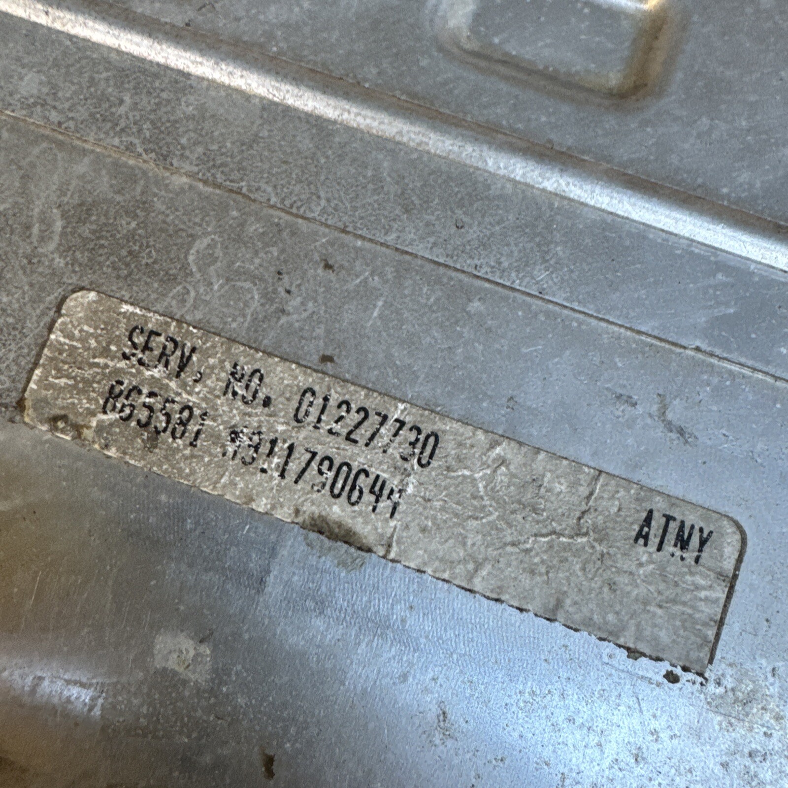 90 92 Camaro ATNY Memcal TPI ECM Map COMPUTER ECU 91 Firebird 1227730 01227730