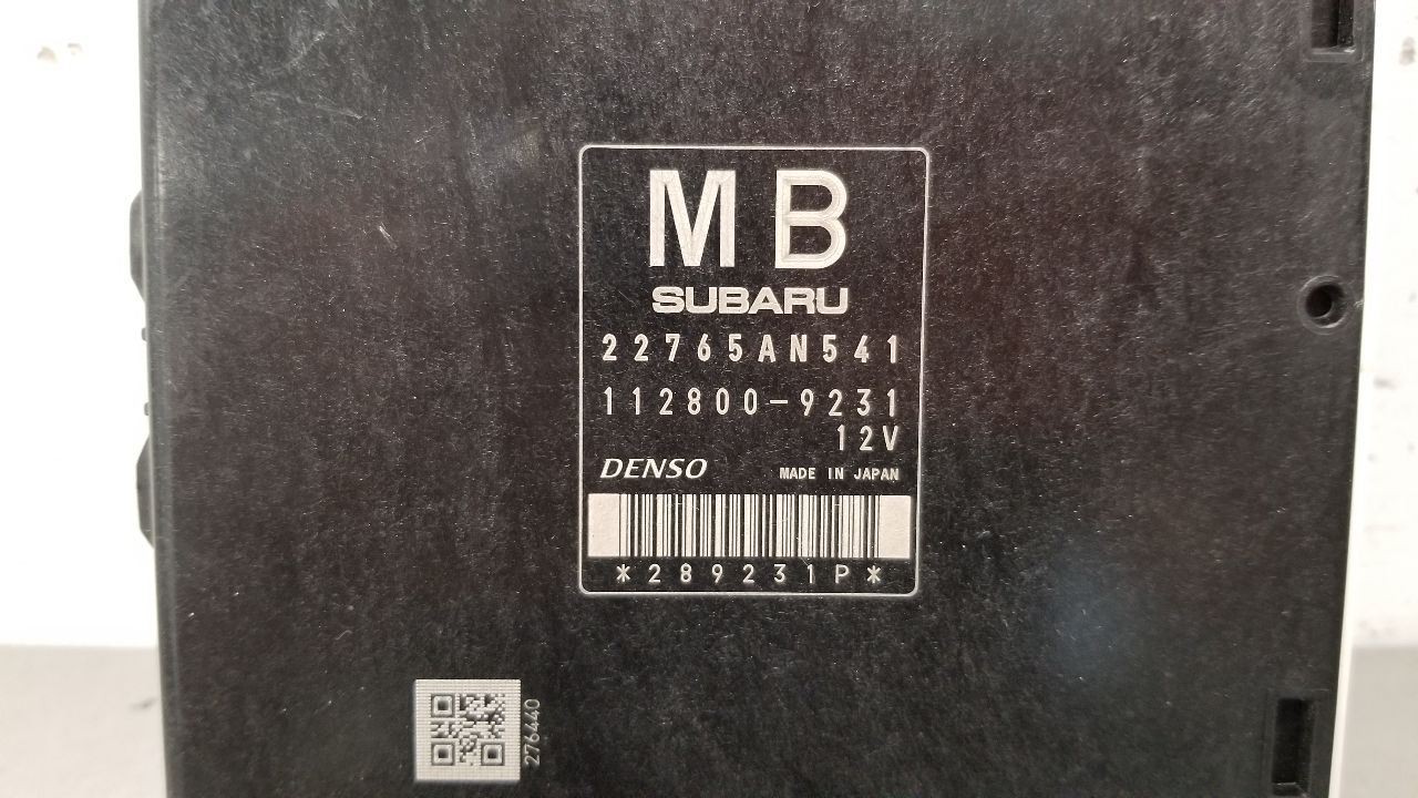 20 SUBARU WRX STI ENGINE CONTROL MODULE ECM 22765AN541