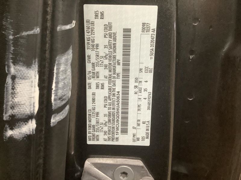 Engine ECM Electronic Control Module 1.5L Fits 17-19 ESCAPE 314427