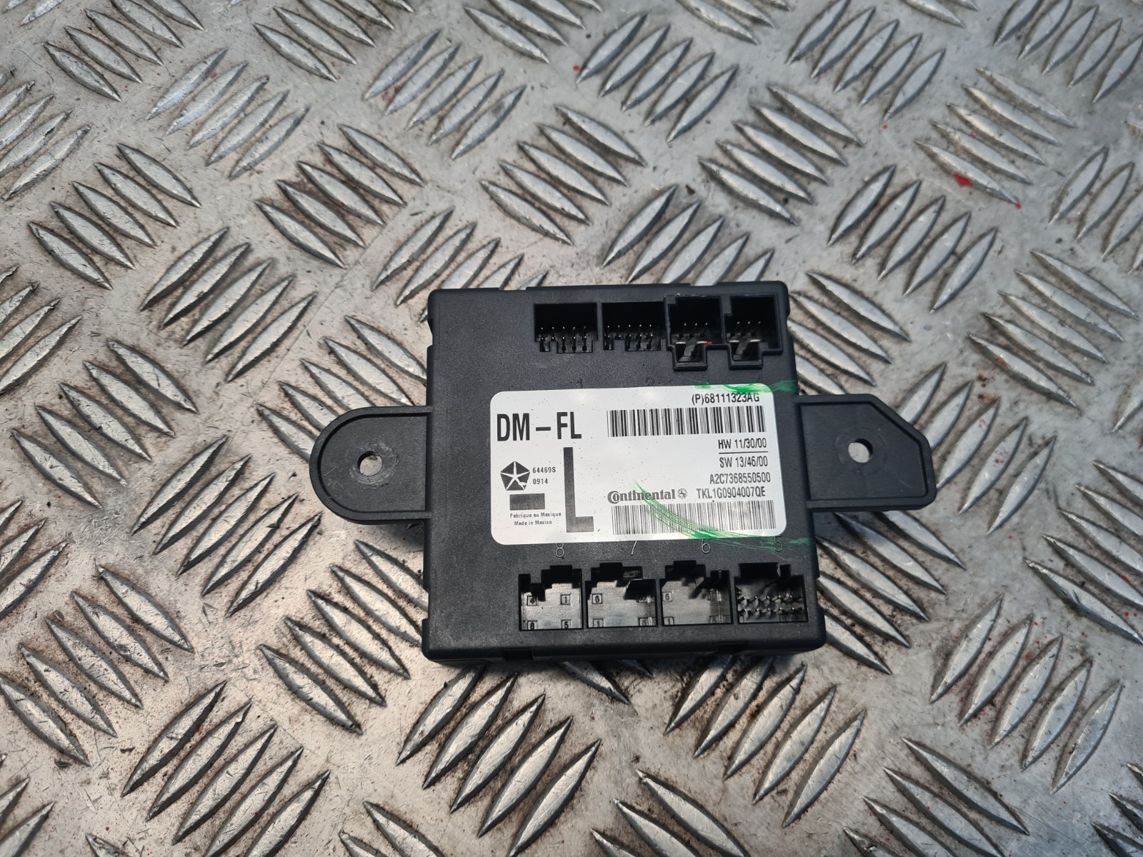 JEEP CHEROKEE KL 2014 FRONT PASSENG SIDE DOOR CONTROL MODULE 68111323AG #1L