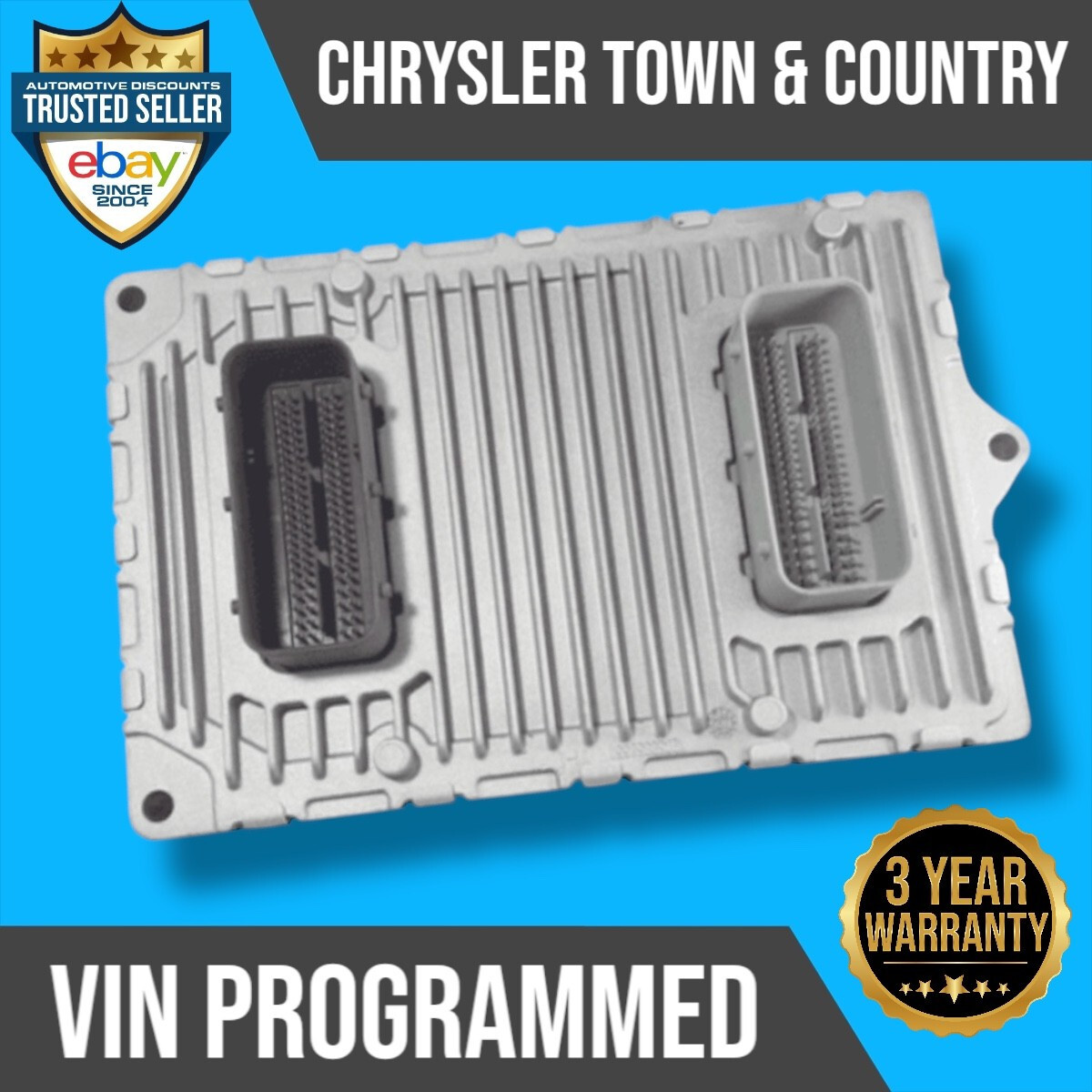 2012 Chrysler Town & Country 05150657AA 3.6L PCM ECM ECU PLUG & PLAY