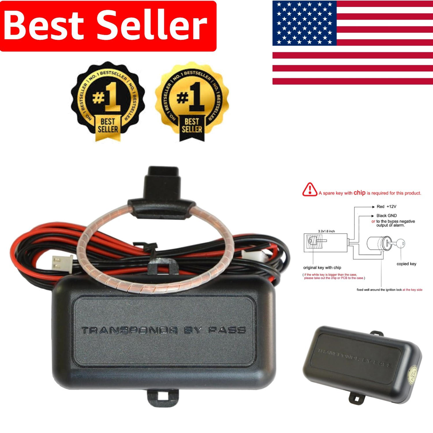 Transponder Bypass Module for Chip Key – Enhance Engine Start Convenience