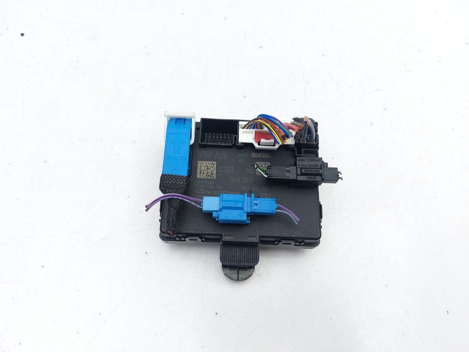 DOOR CONTROL UNIT MODULE ECU FRONT LEFT 3WA959592 AUDI A3 MK4 8Y 2025