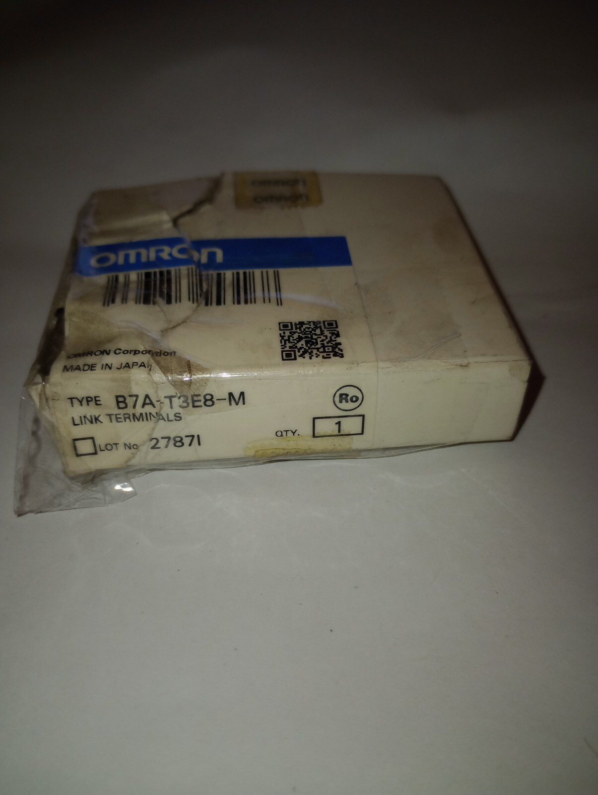 NEW GENUINE OMRON TYPE B7A-T3E8-M LINK TERMINALS MADE IN JAPAN USA STOCK
