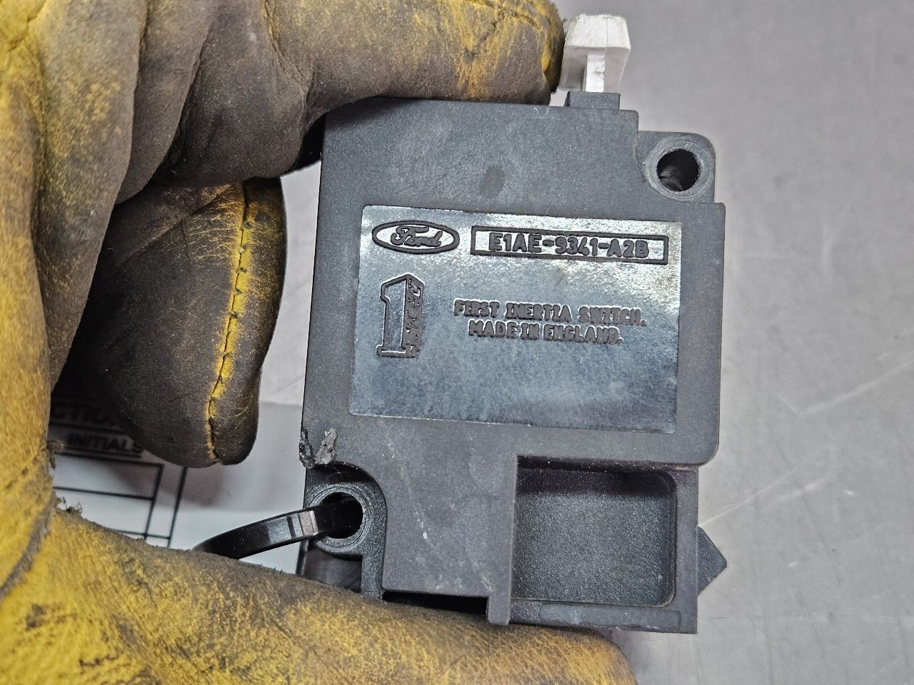 1987 Ford Mustang Fuel Inertia Switch Sensor Module, E1AE-9341-A2B – OEM