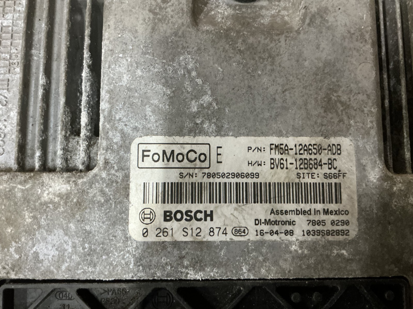13-18 FORD FOCUS 2.0L ENGINE COMPUTER CONTROL UNIT ECU ECM OEM FM5A-12A650-ADB